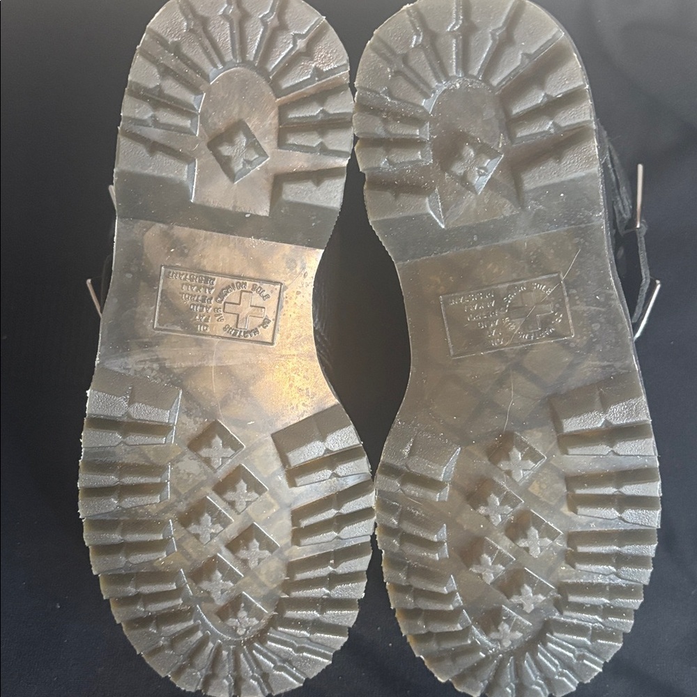 Dr. Martin black Leather Buckle Boots - Picture 4 of 4